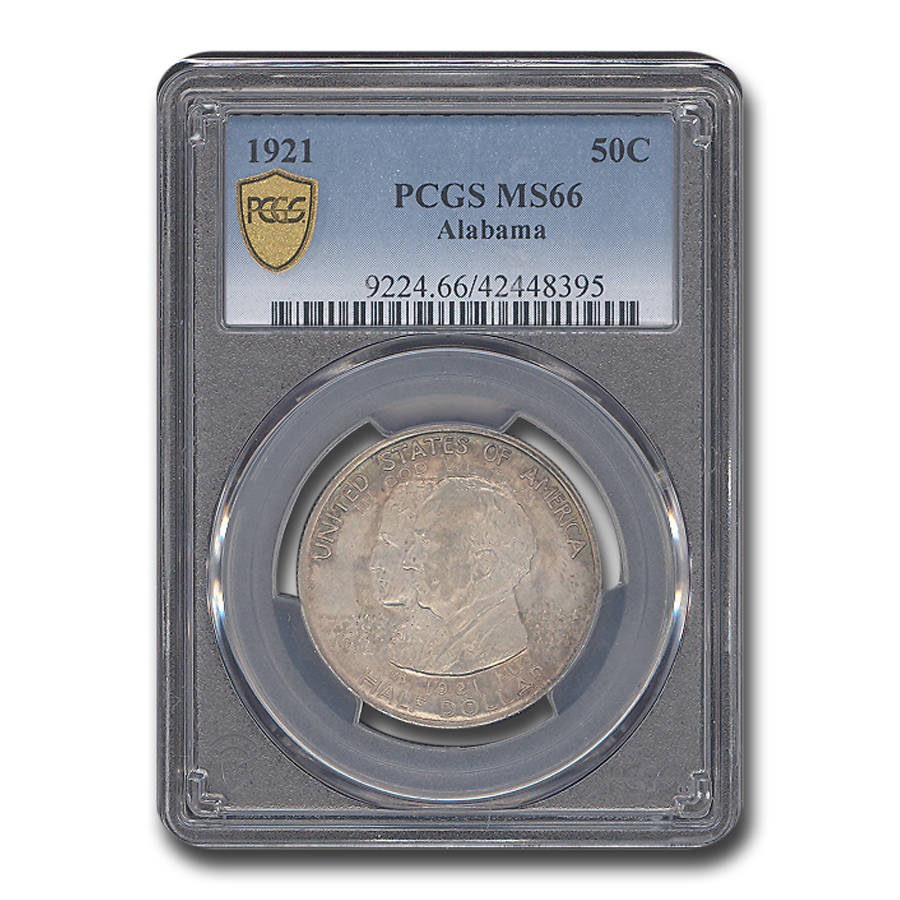 Buy 1921 Alabama Centennial Half Dollar MS-66 PCGS
