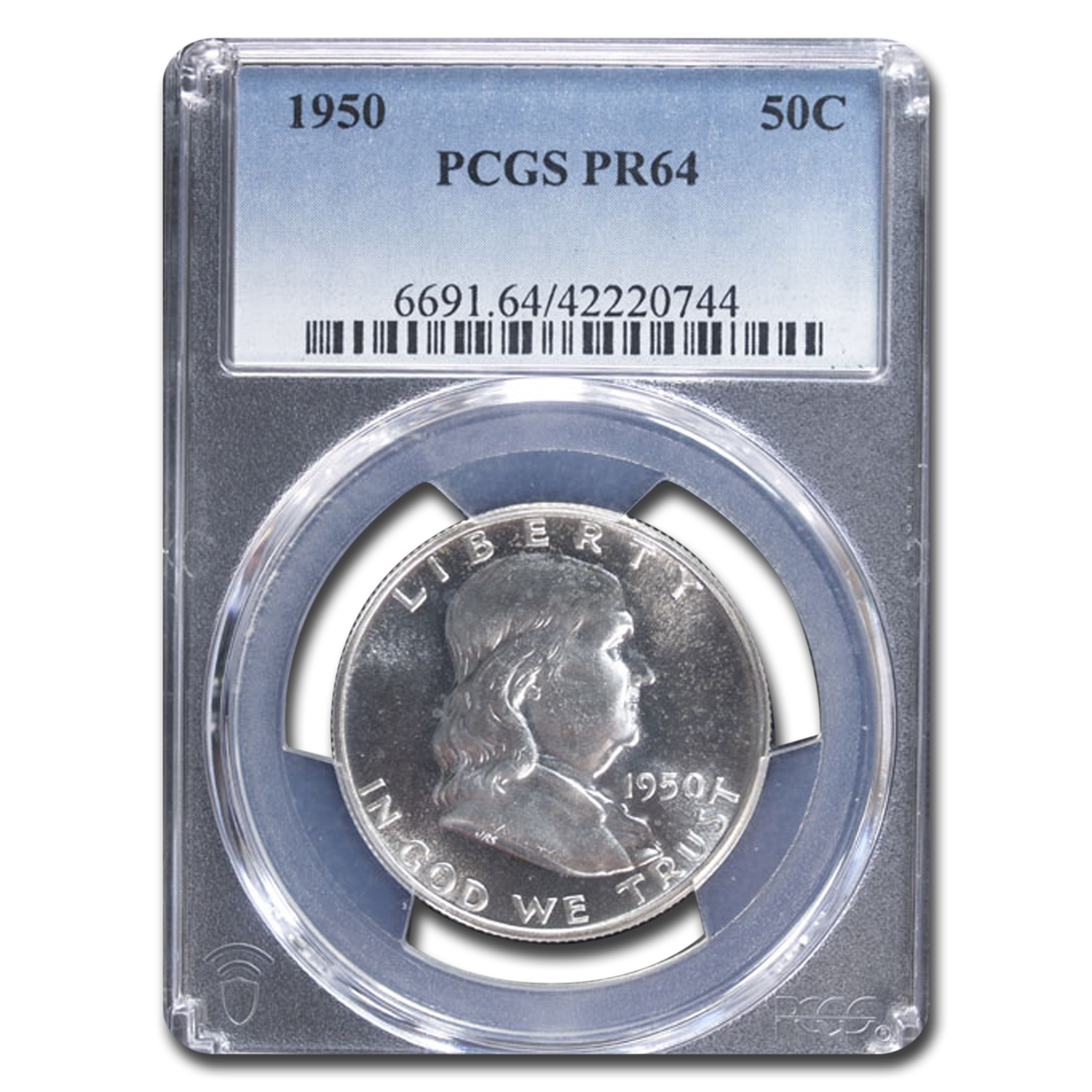 Buy 1950 Franklin Half Dollar PR-64 PCGS