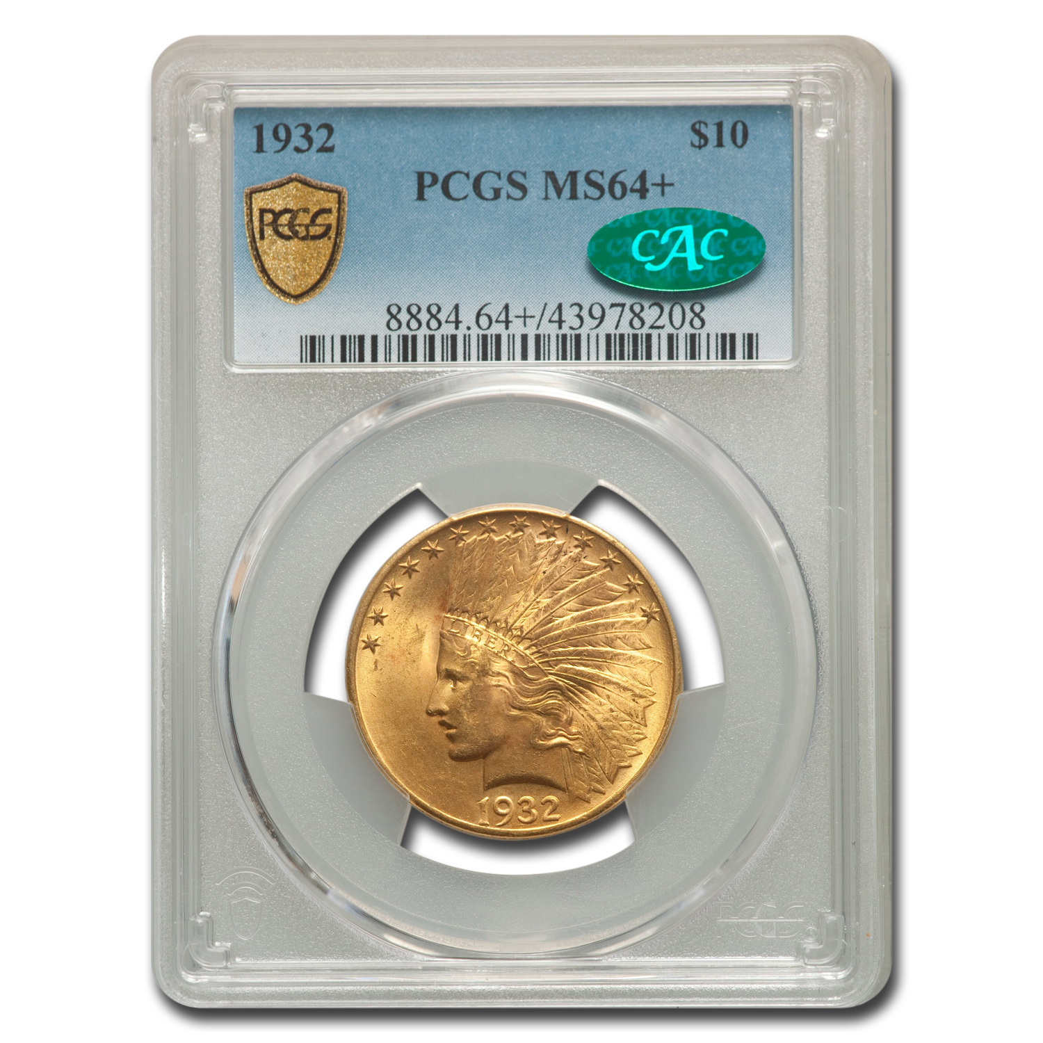 Buy 1932 $10 Indian Gold Eagle MS-64+ PCGS (CAC)