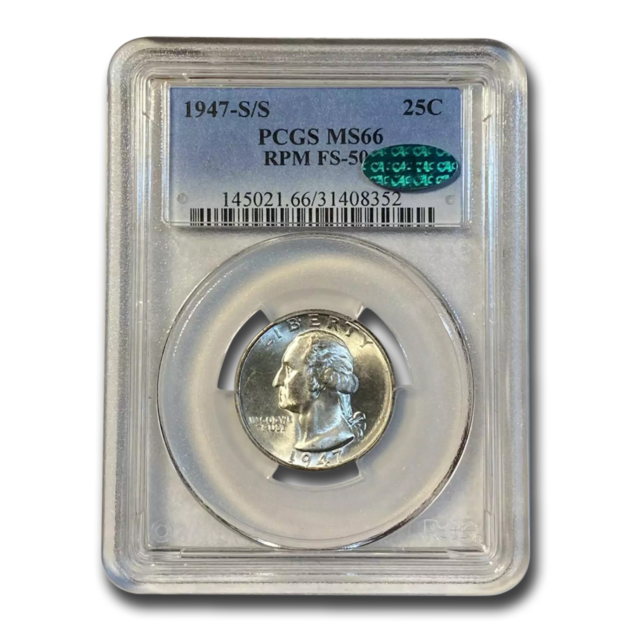 Buy 1947-S Washington Quarter MS-66 PCGS