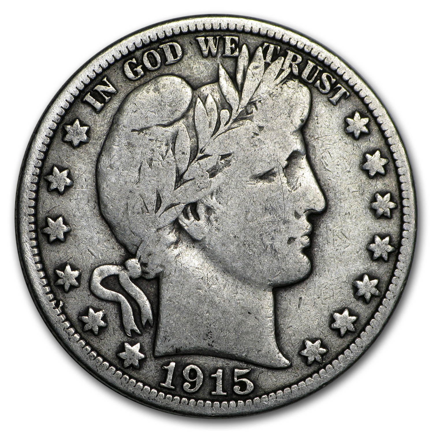 Buy 1915-S Barber Half Dollar VG