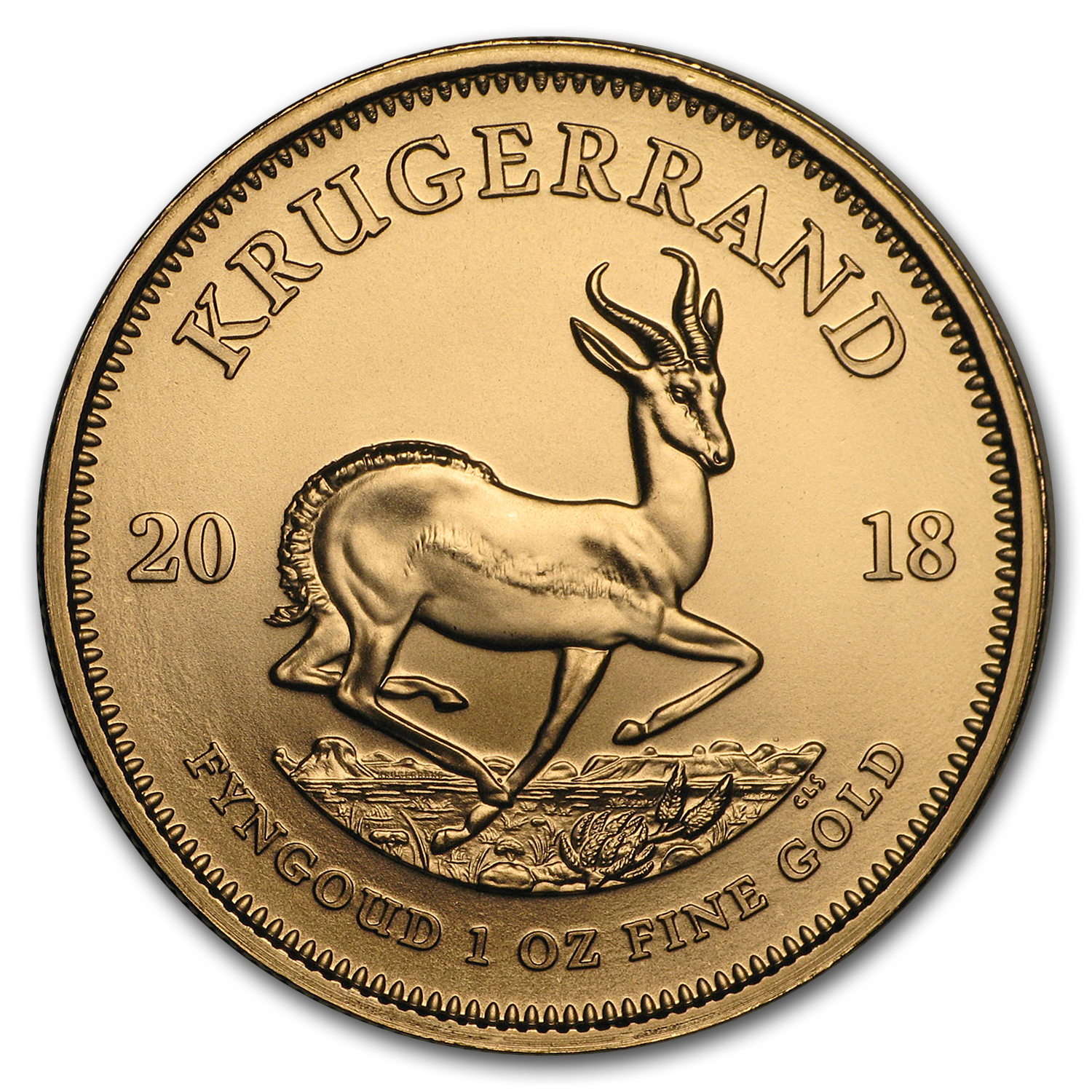 Buy 2018 South Africa 1 oz Gold Krugerrand BU