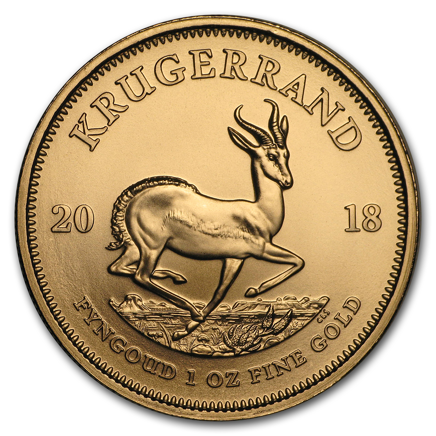 Buy 2018 South Africa 1 oz Gold Krugerrand BU