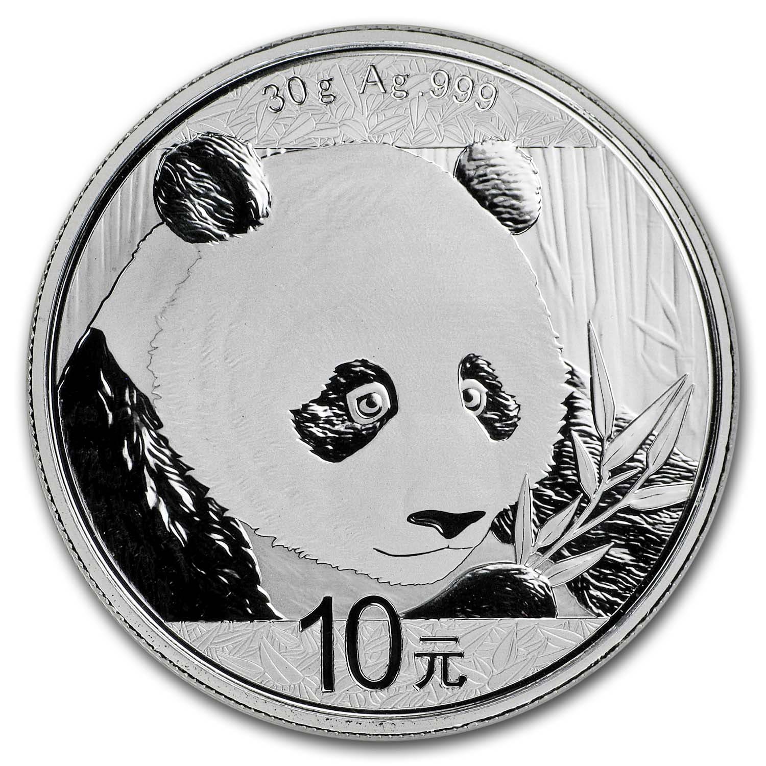 Buy 2018 China 30 gram Silver Panda BU (In Capsule)