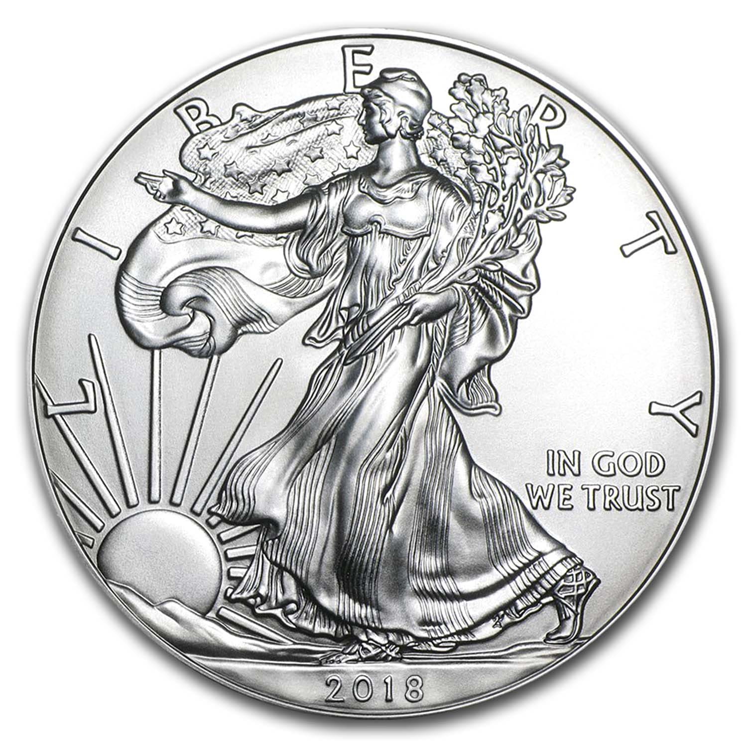 Buy 2018 1 oz American Silver Eagle BU