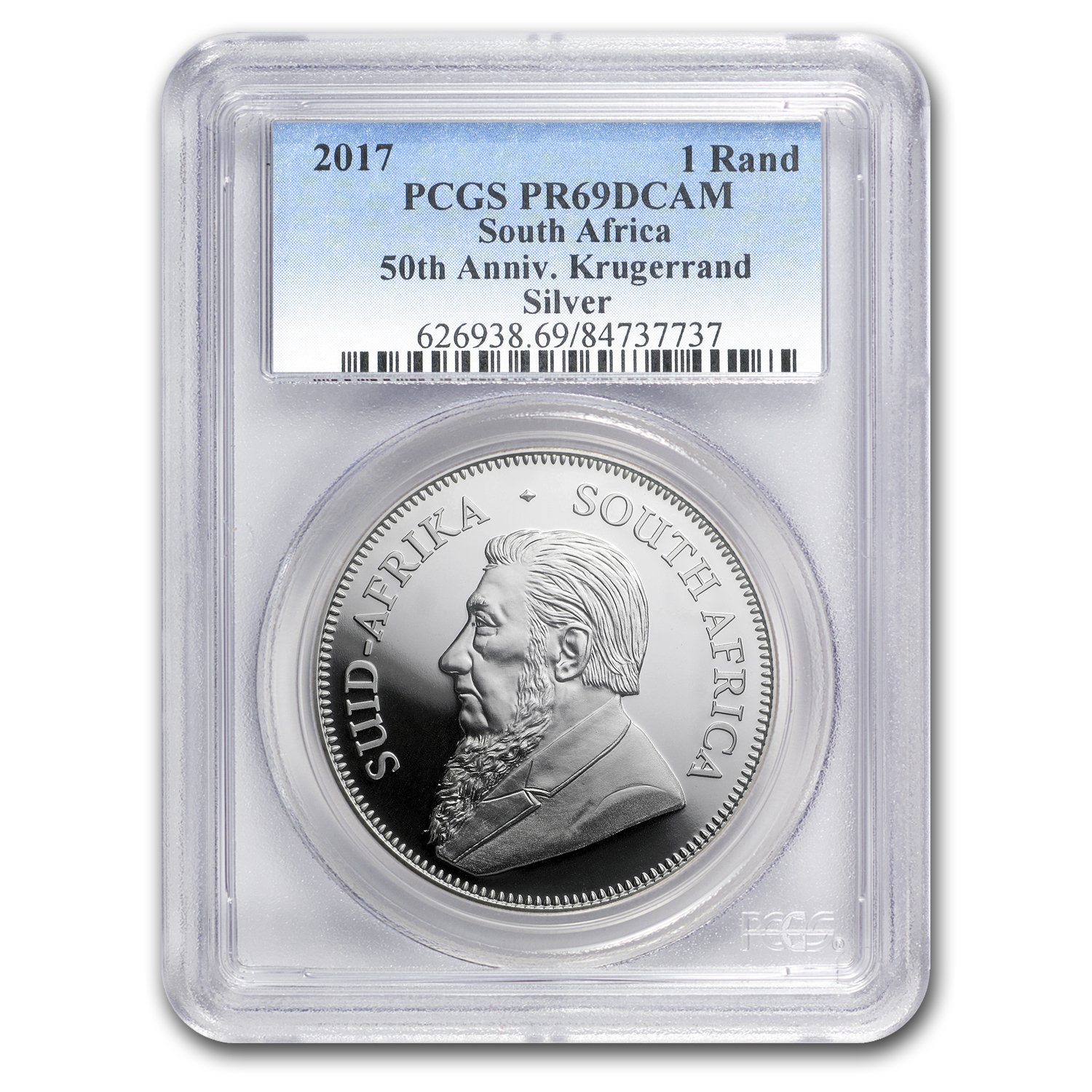 Buy 2017 South Africa 1 oz Silver Krugerrand PR-69 PCGS