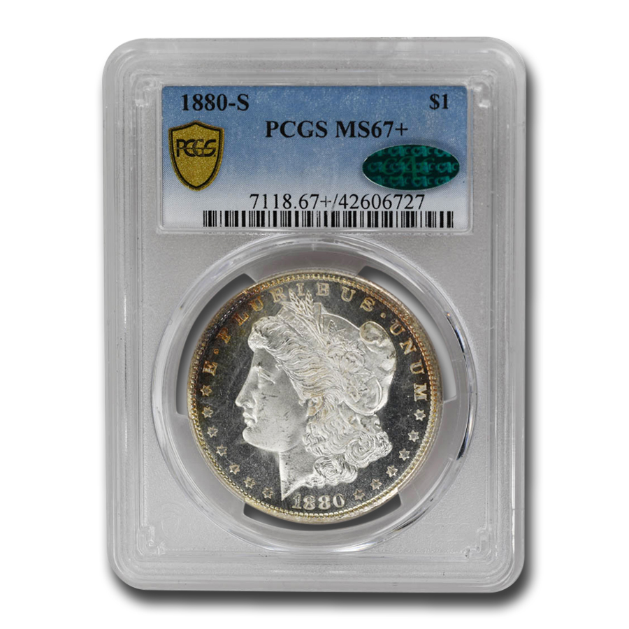 Buy 1880-S Morgan Dollar MS-67+ PCGS CAC