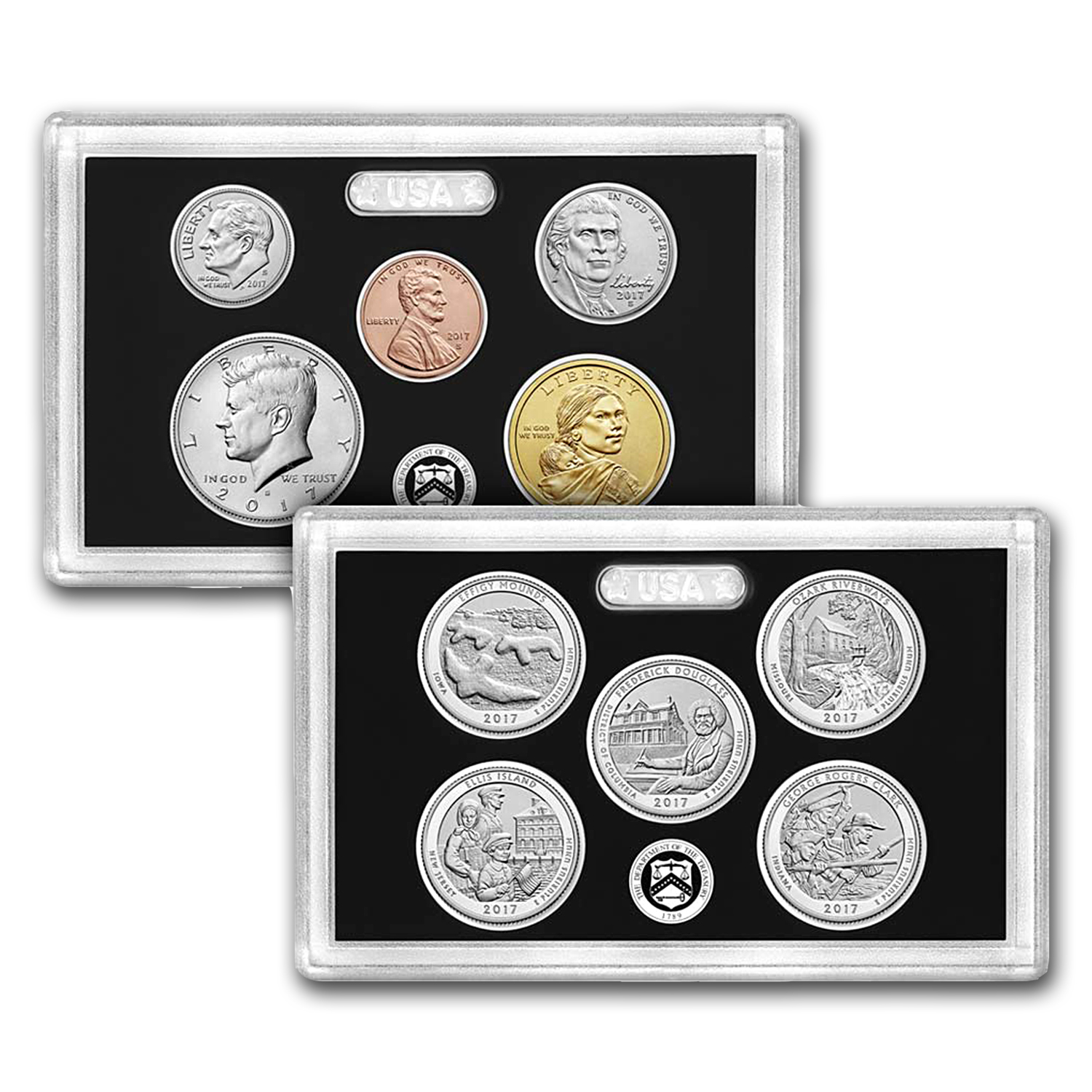 Buy 2017 U.S. Mint 225th Anniversary Enhanced Uncirculated Coin Set