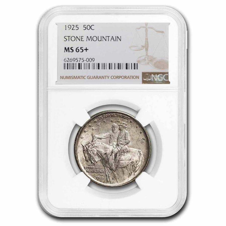 Buy 1925 MS-65 NGC Stone Mountain Memorial Half Dollar