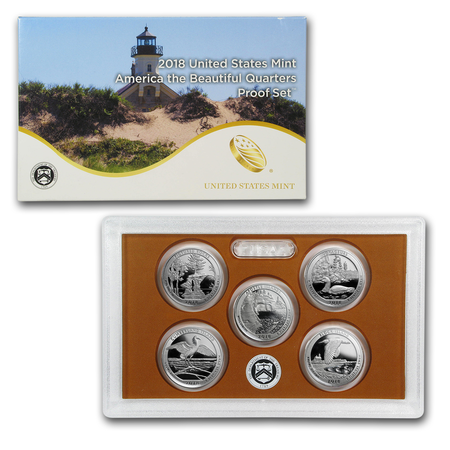 Buy 2018 America the Beautiful Quarters Proof Set