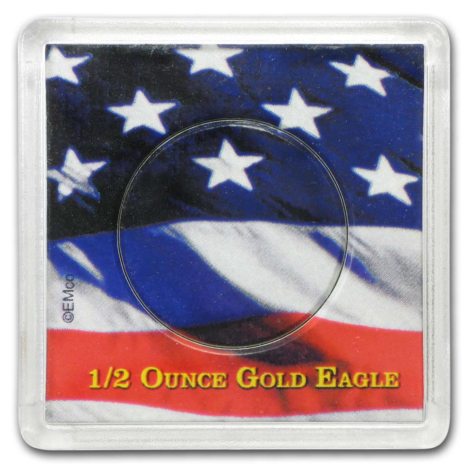 Buy American Gold Eagle Coin Display - 1/2 oz - Click Image to Close