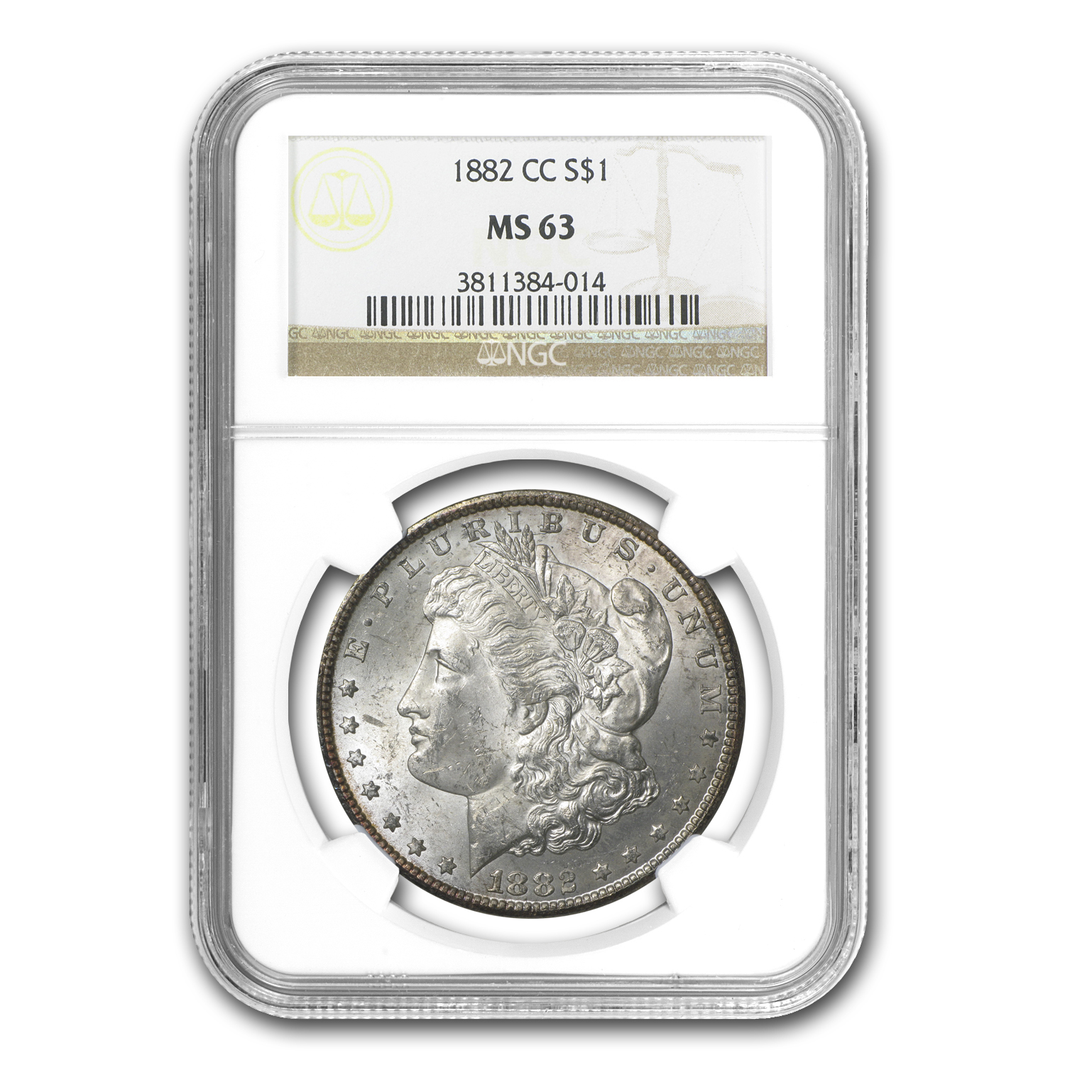 Buy 1882-CC Morgan Dollar MS-63 NGC