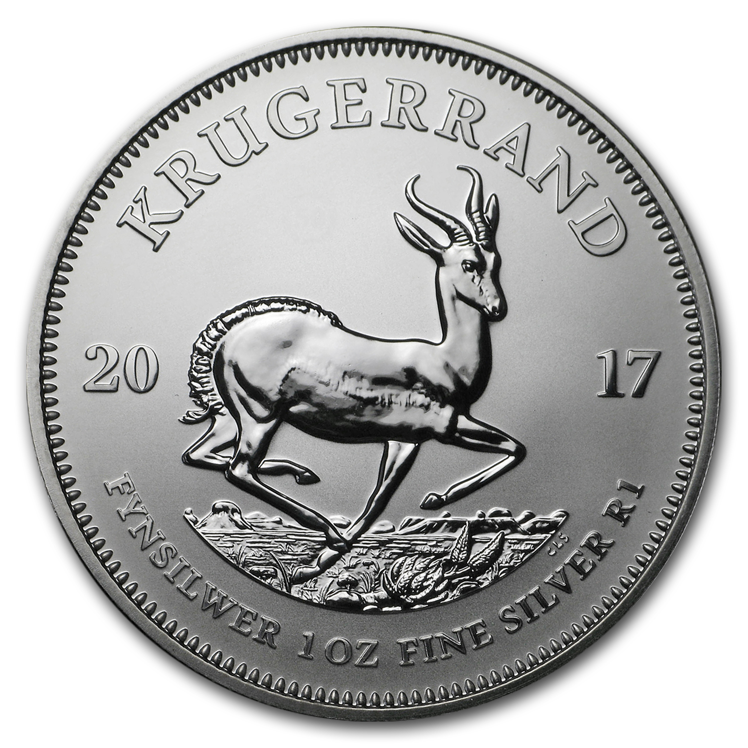 Buy 2017 South Africa 1 oz Silver Krugerrand Premium BU (No CoA) - Click Image to Close