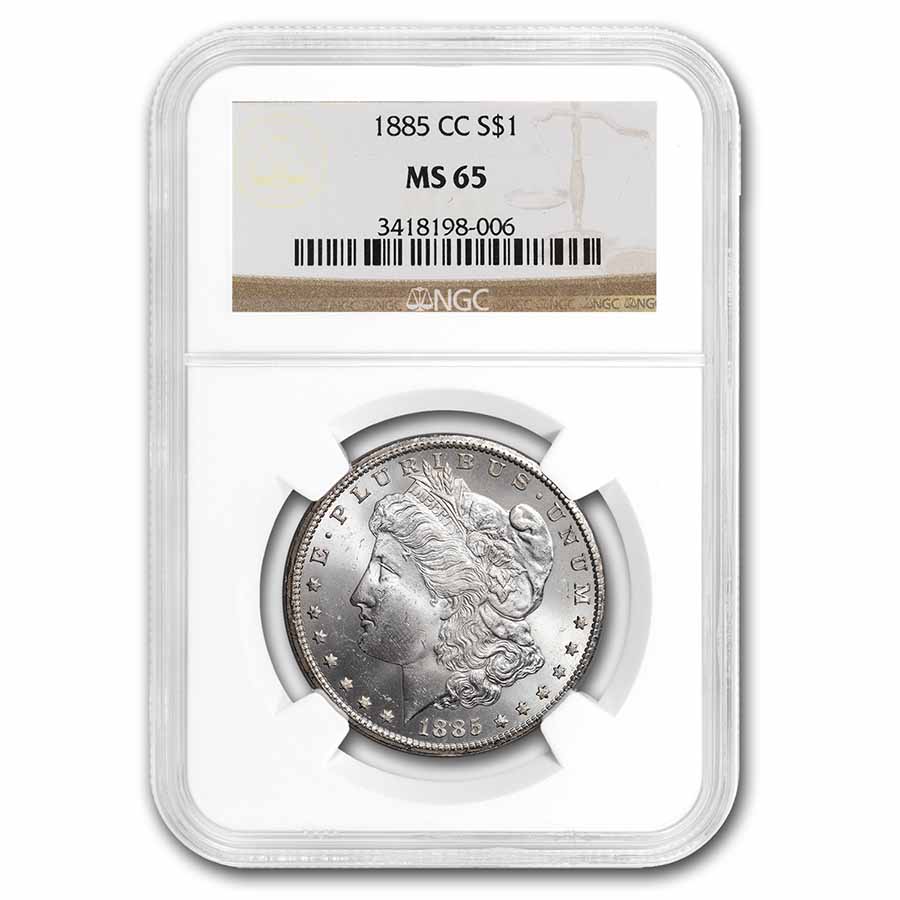 Buy 1885-CC Morgan Dollar MS-65 NGC