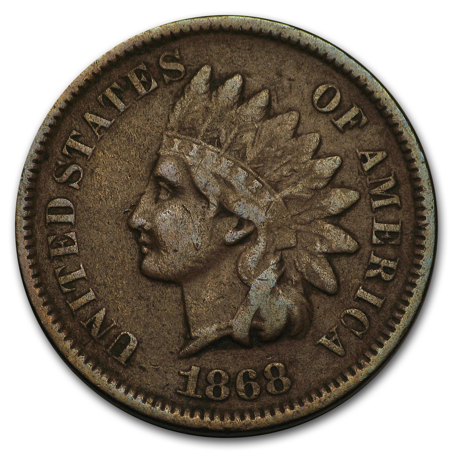 Buy 1868 Indian Head Cent VF