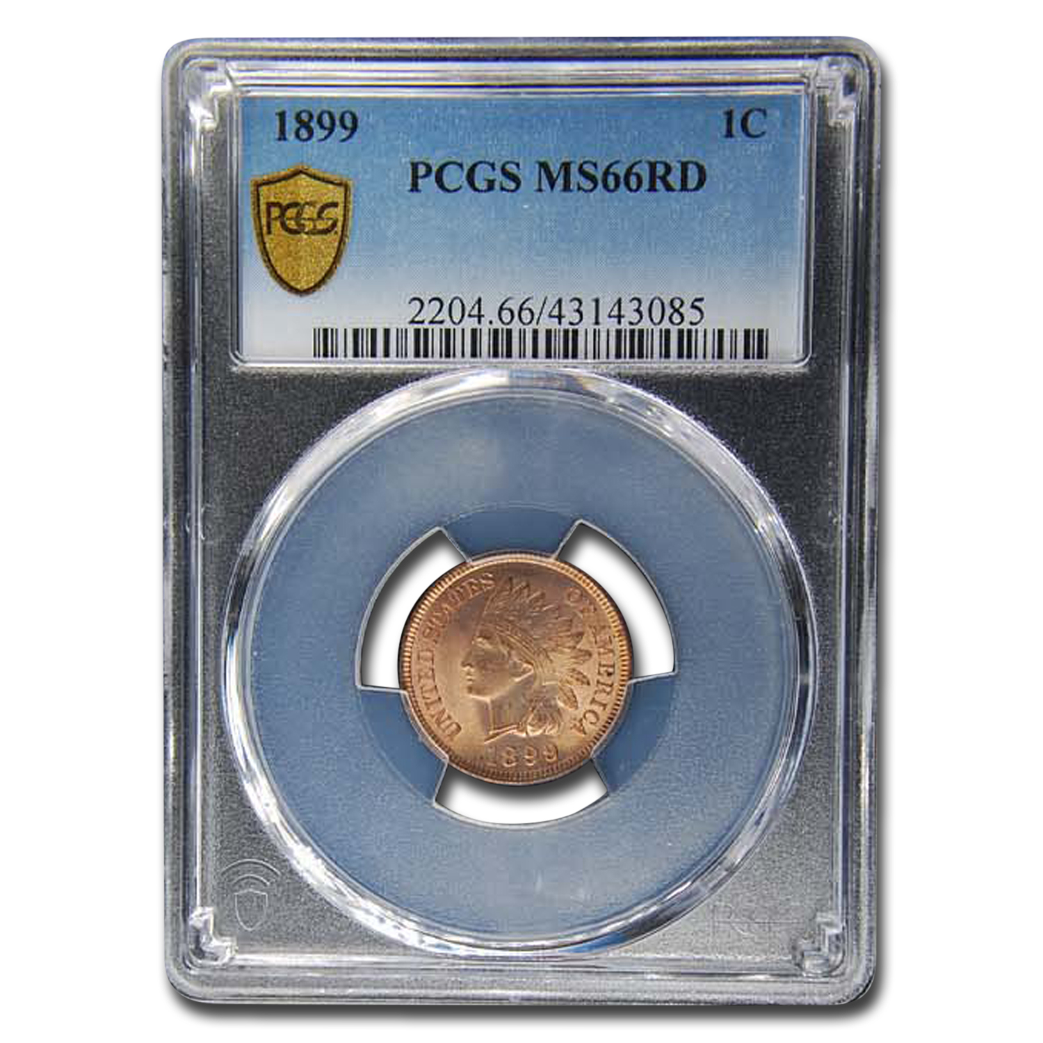 Buy 1899 Indian Head Cent MS-66 PCGS (Red)