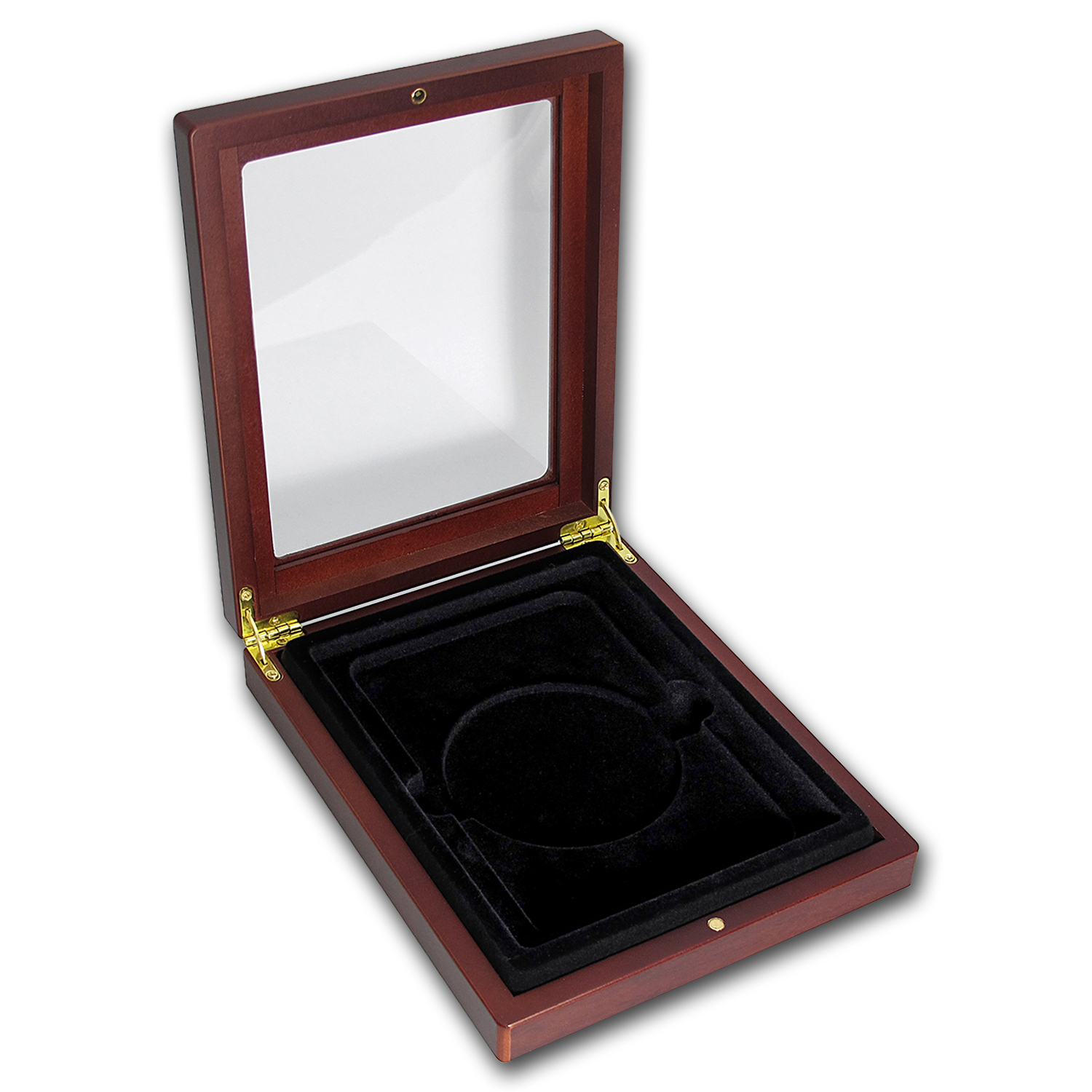 Buy Wooden Box Glass-Top Presentation Box - Large Slab (PCGS) - Click Image to Close