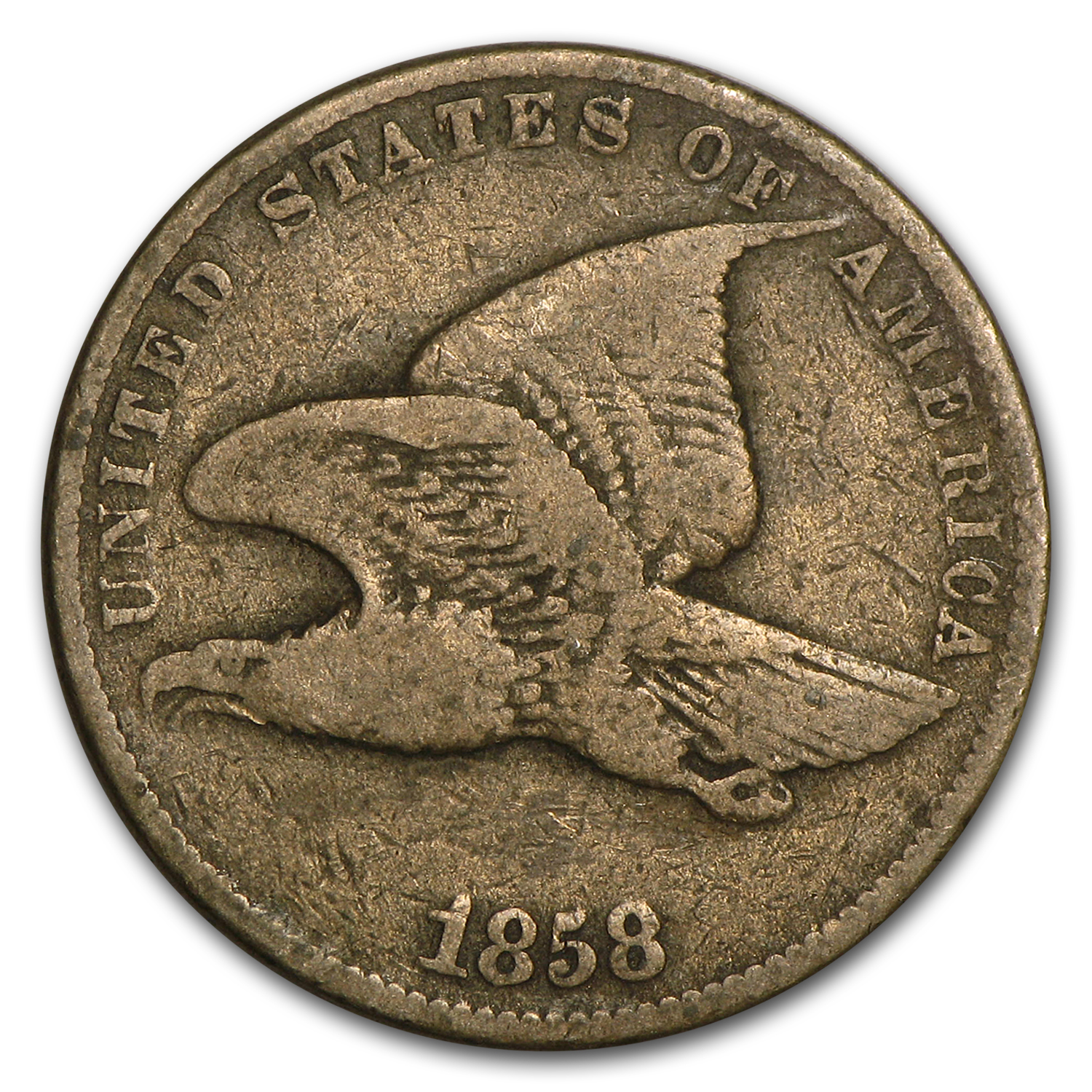 Buy 1858 Flying Eagle Cent Small Letters Fine