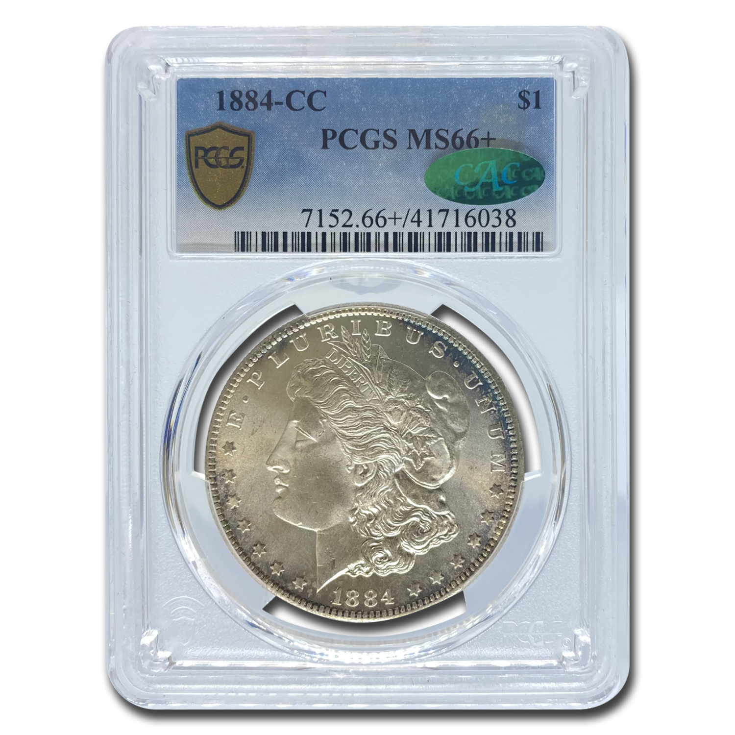 Buy 1884-CC Morgan Dollar MS-66+ PCGS CAC