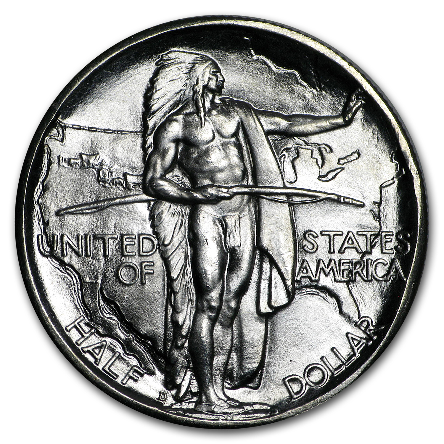 Buy 1937-D Oregon Trail Memorial Half Dollar Commem Half BU - Click Image to Close