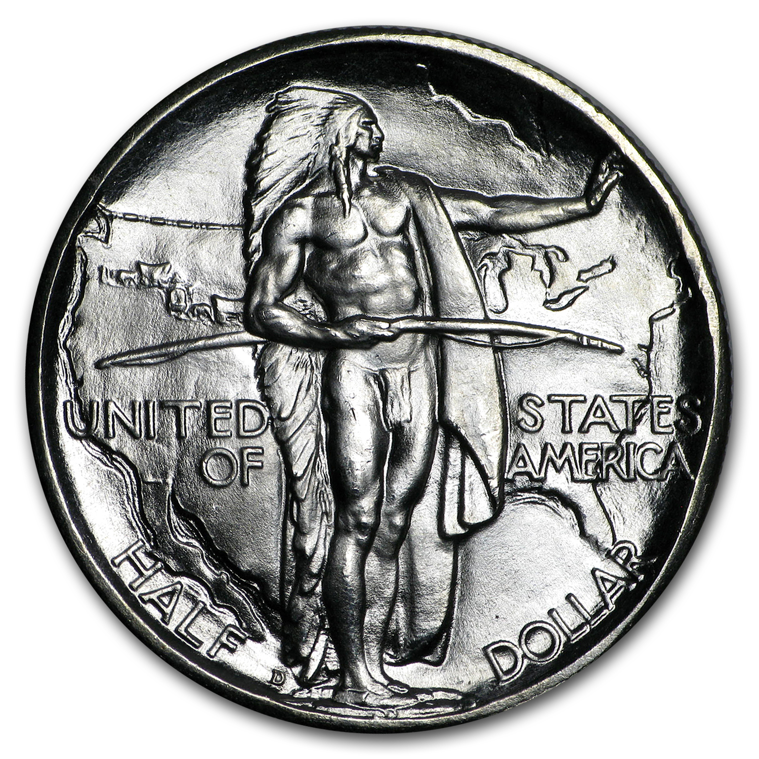 Buy 1937-D Oregon Trail Memorial Half Dollar Commem Half BU