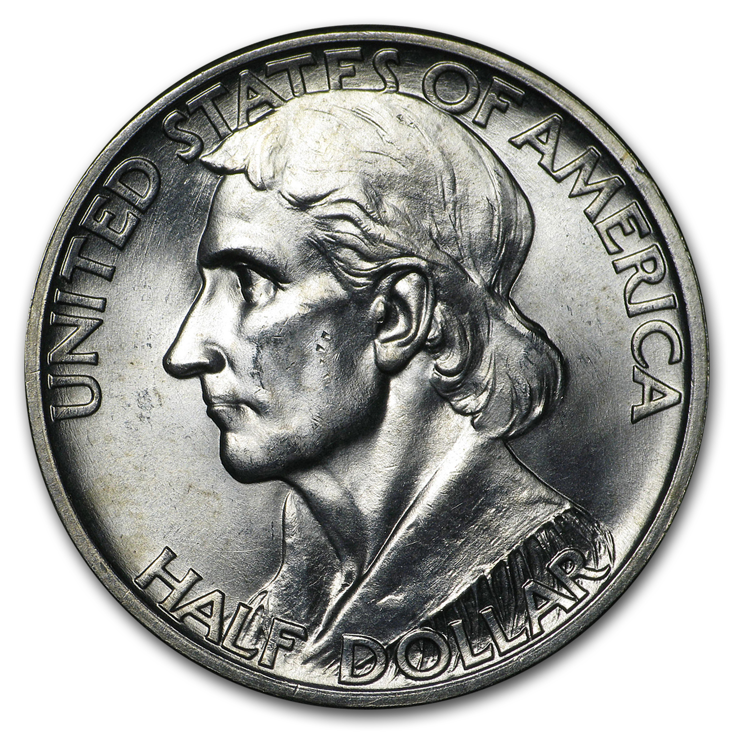 Buy 1935-D Boone Commemorative Half Dollar BU - Click Image to Close