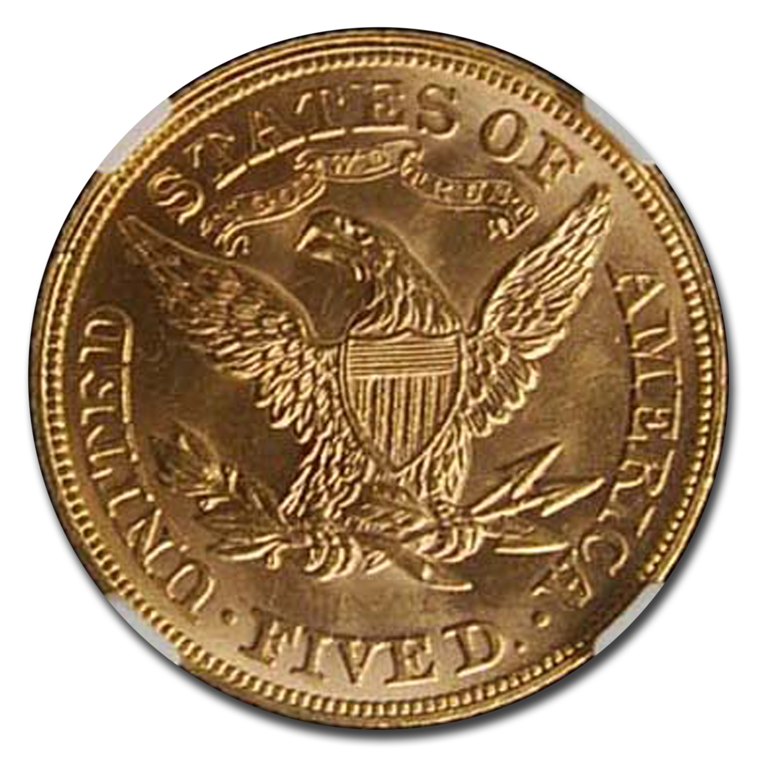 Buy 1879 $5 Liberty Gold Half Eagle MS-64 NGC CAC