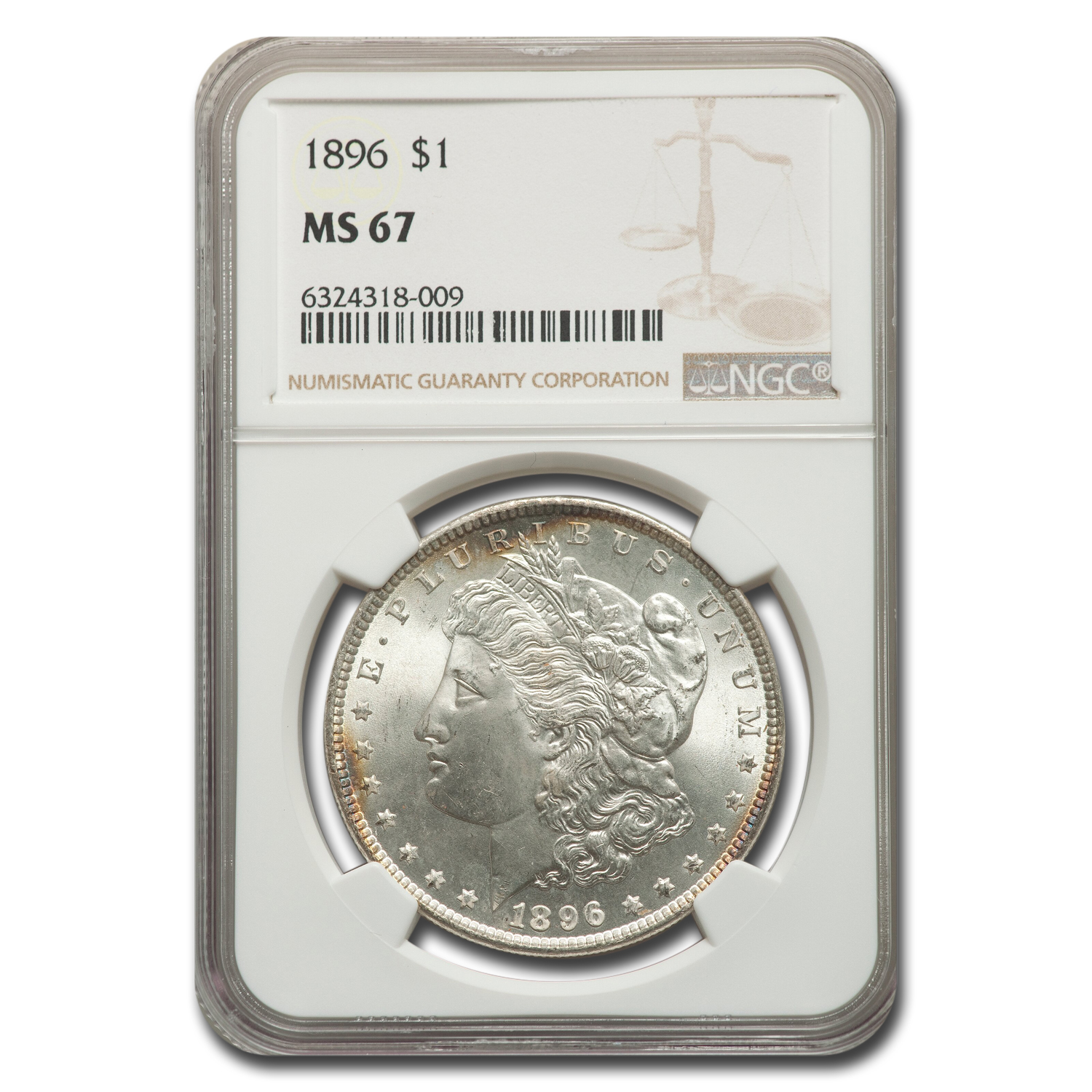 Buy 1896 Morgan Dollar MS-67 NGC