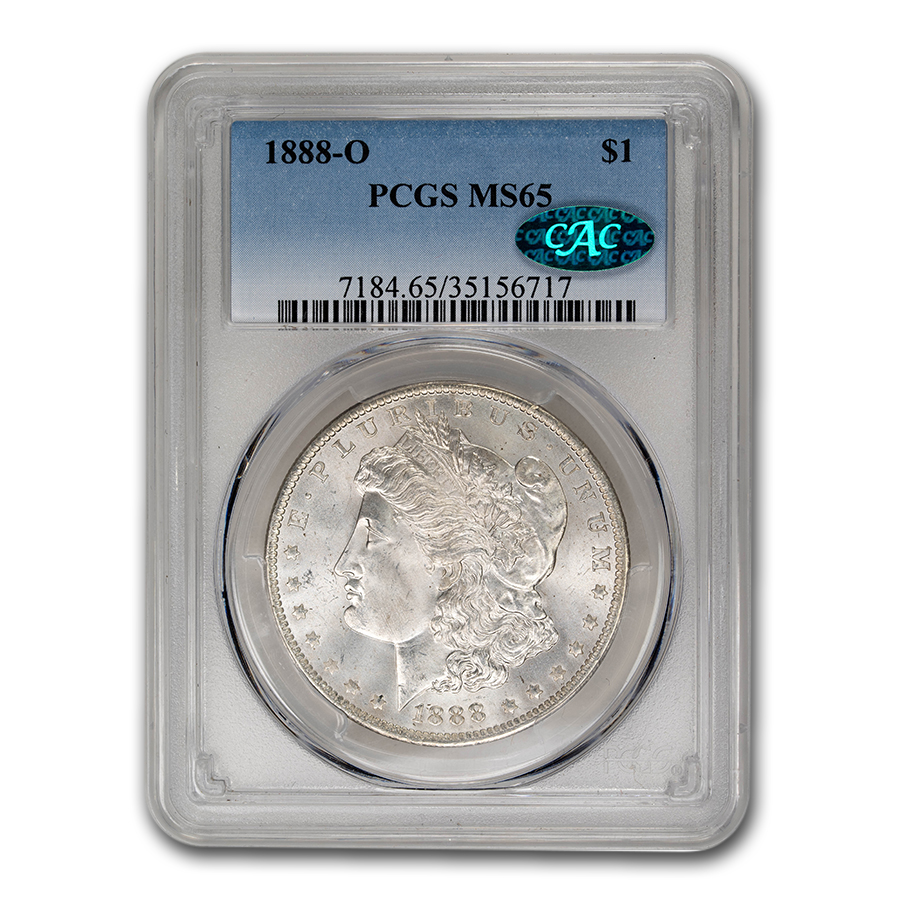 Buy 1888-O Morgan Dollar MS-65 PCGS CAC