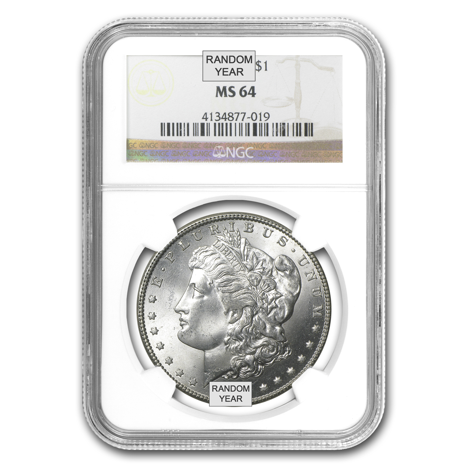 Buy Collectible 1878-1904 Morgan Dollar MS-64 NGC