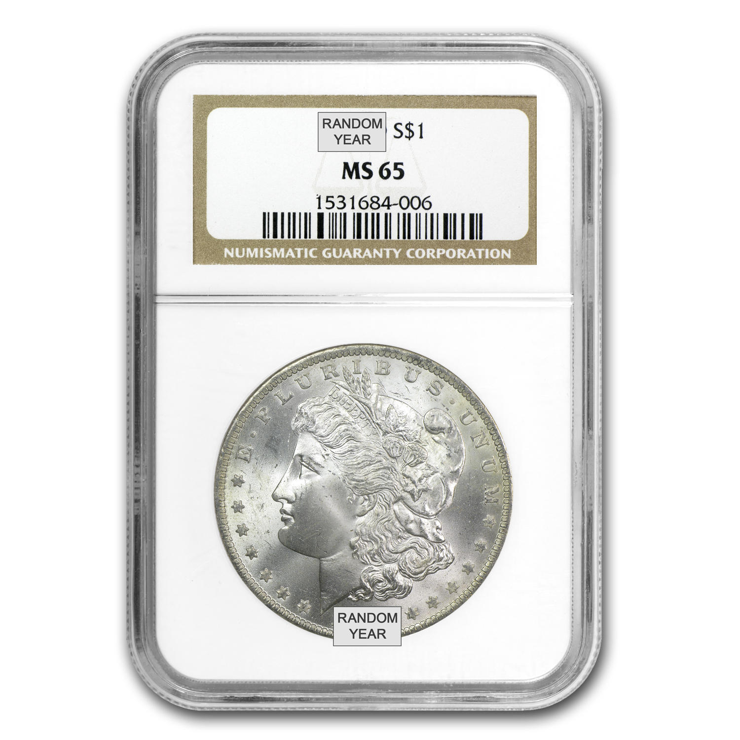 Buy 1878-1904 Morgan Dollar MS-65 NGC