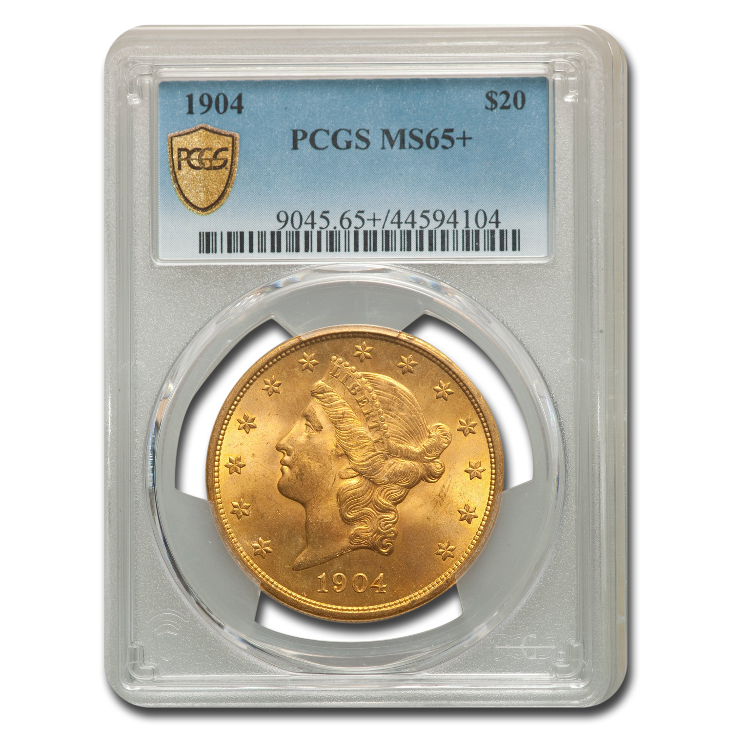 Buy 1904 $20 Liberty Gold Double Eagle MS-65+ PCGS (Plus Designation)