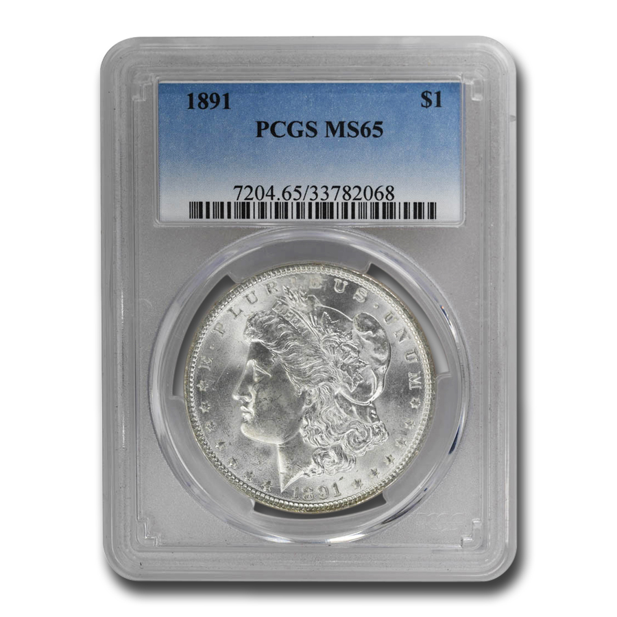 Buy 1891 Morgan Dollar MS-65 PCGS