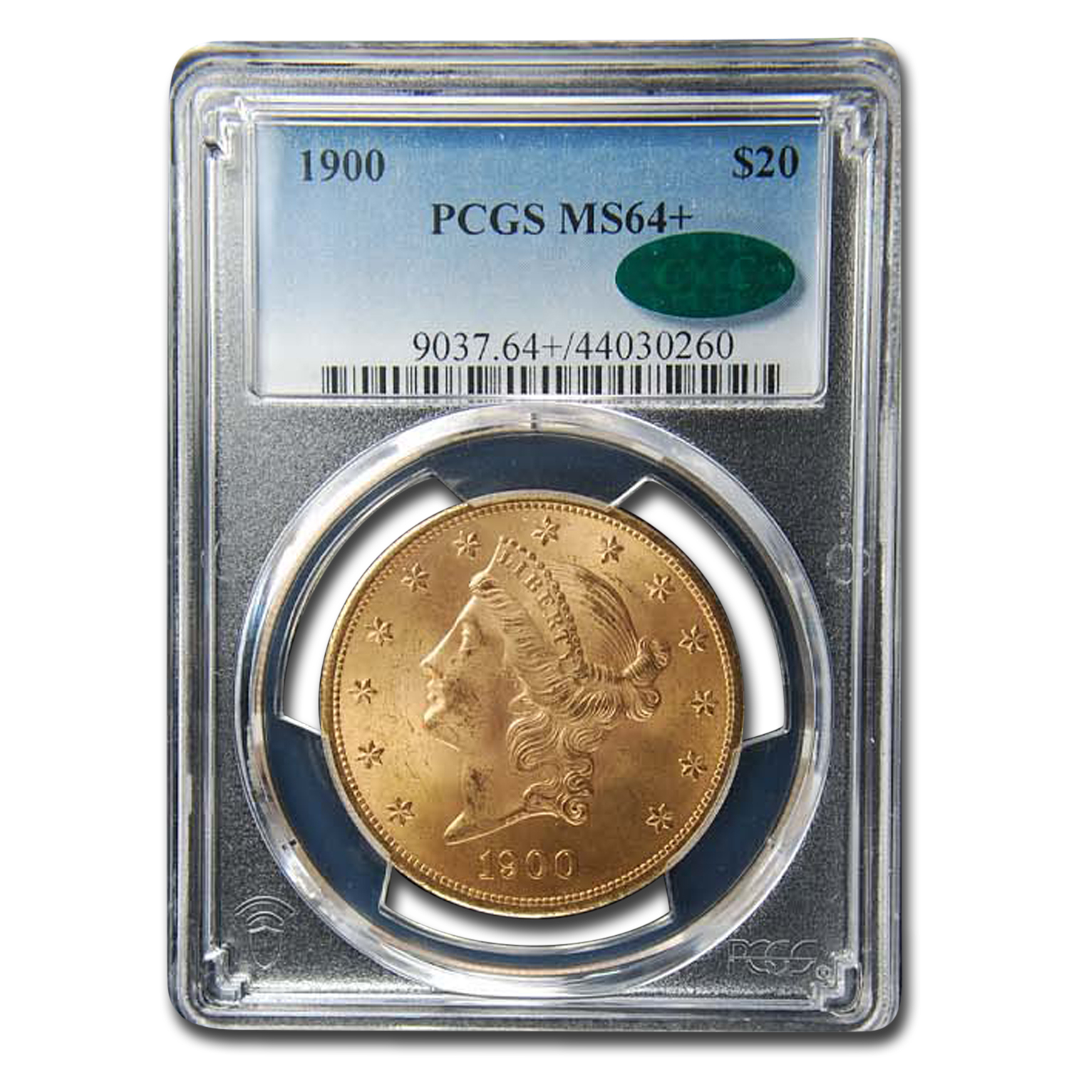 Buy 1900 $20 Liberty Gold Double Eagle MS-64+ PCGS CAC