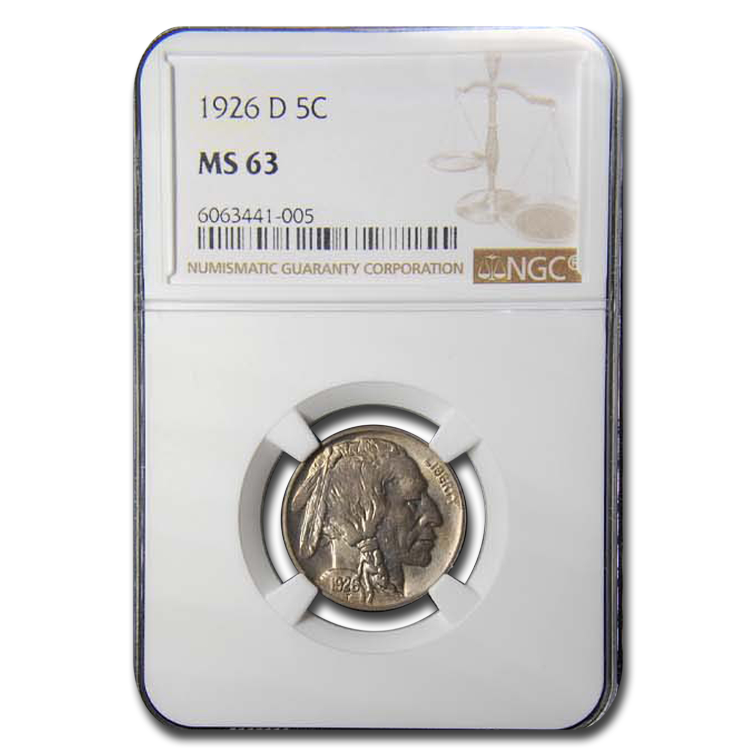 Buy 1926-D Buffalo Nickel MS-63 NGC