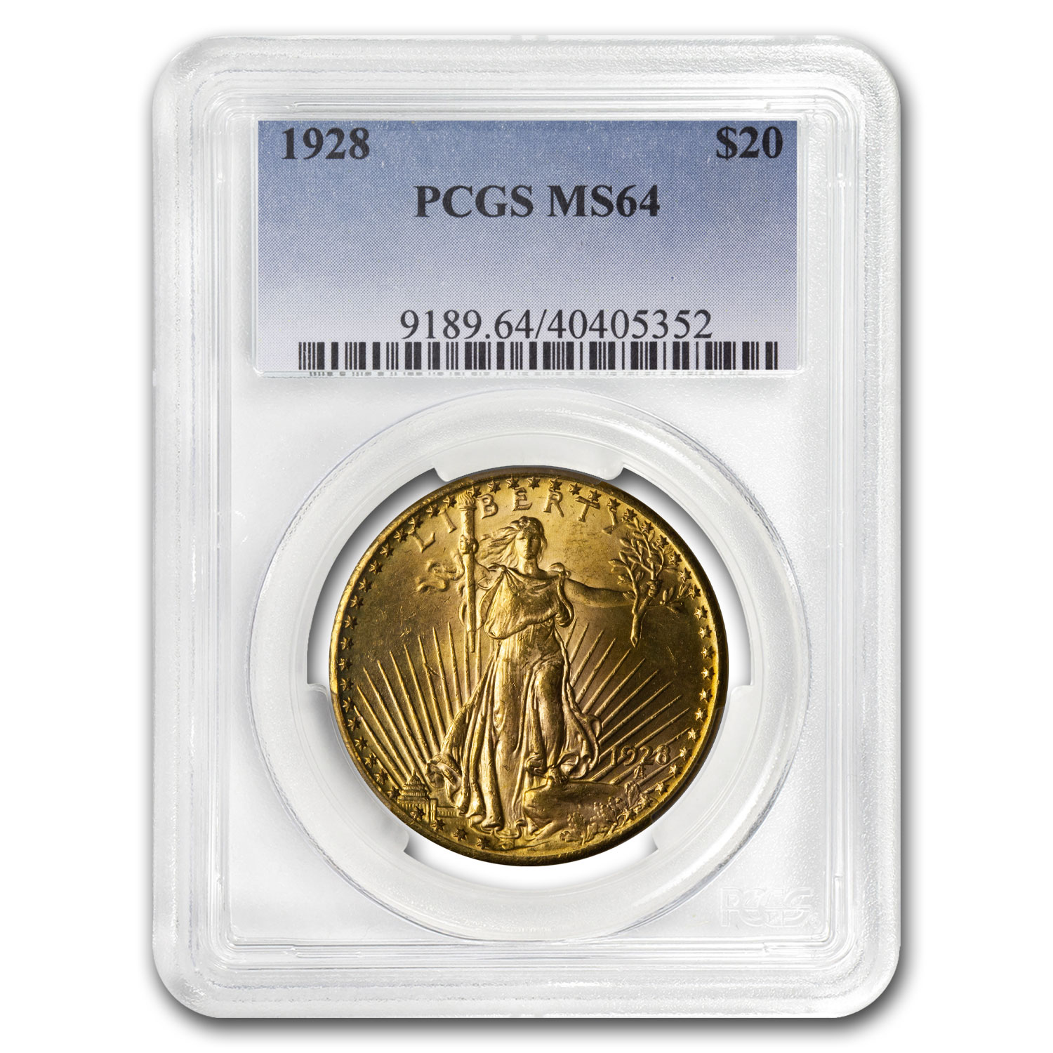 Buy 1928 $20 Saint-Gaudens Gold Double Eagle MS-64 PCGS