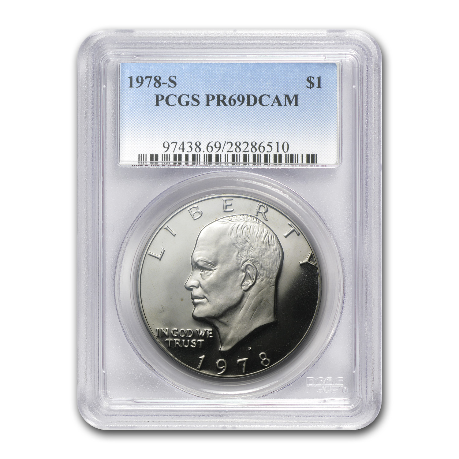 Buy 1978-S Clad Eisenhower Dollar PR-69 DCAM PCGS