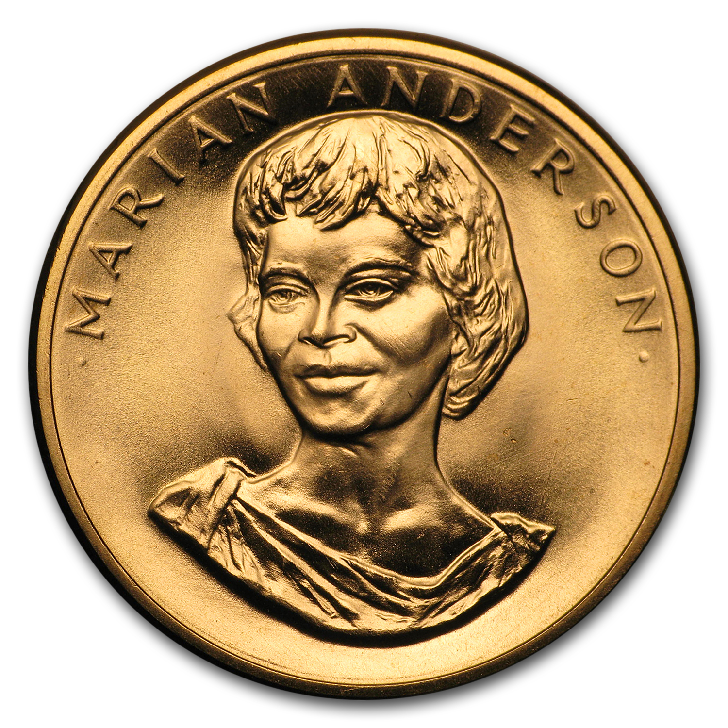 Buy U.S. Mint 1/2 oz Gold Commemorative Arts Medal Marian Anderson