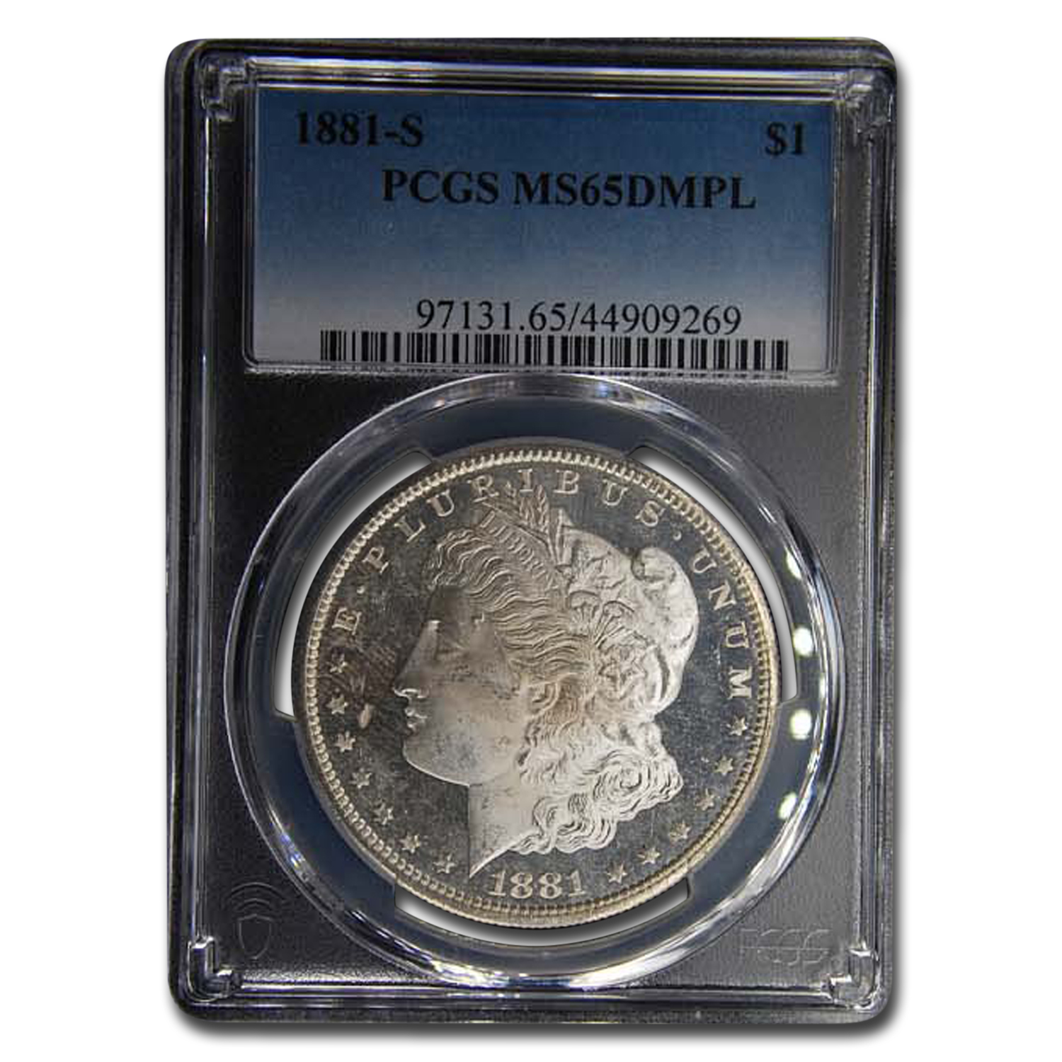 Buy 1881-S Morgan Dollar MS-65 DMPL PCGS - Click Image to Close