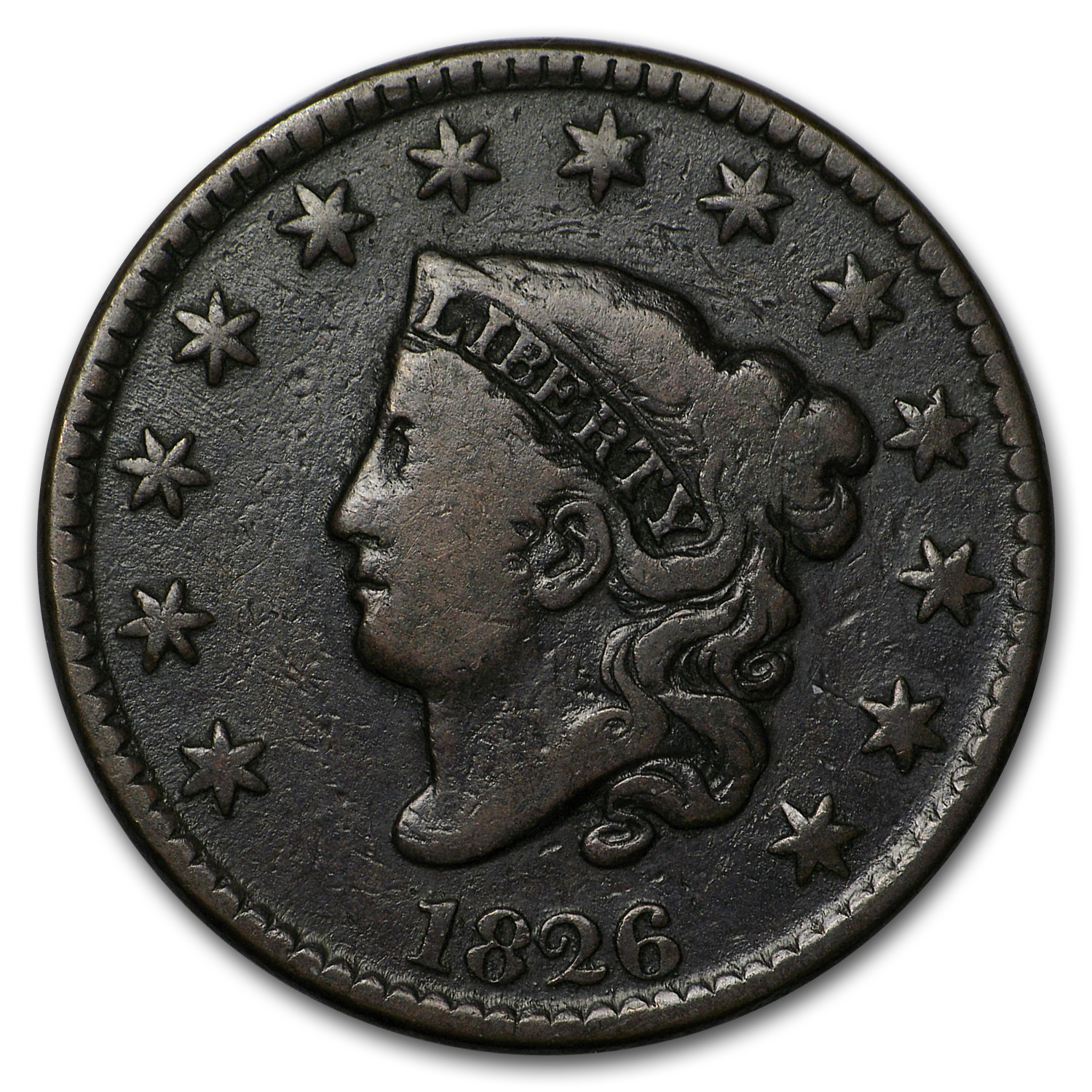 Buy 1826 Large Cent Fine
