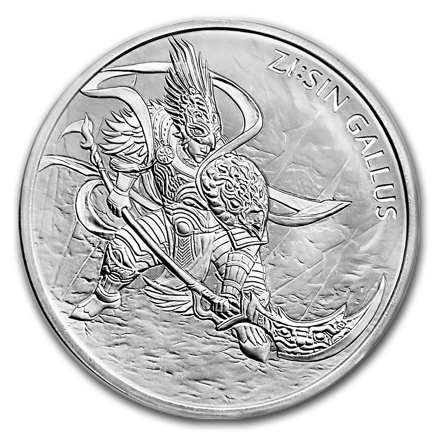 Buy 2017 South Korea 1 oz Silver ZI:SIN Gallus BU