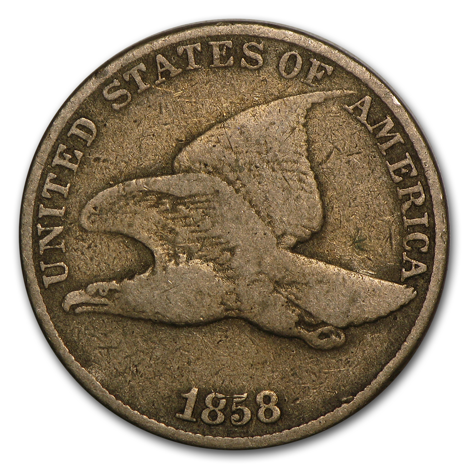 Buy 1858 Flying Eagle Cent Large Letters VG