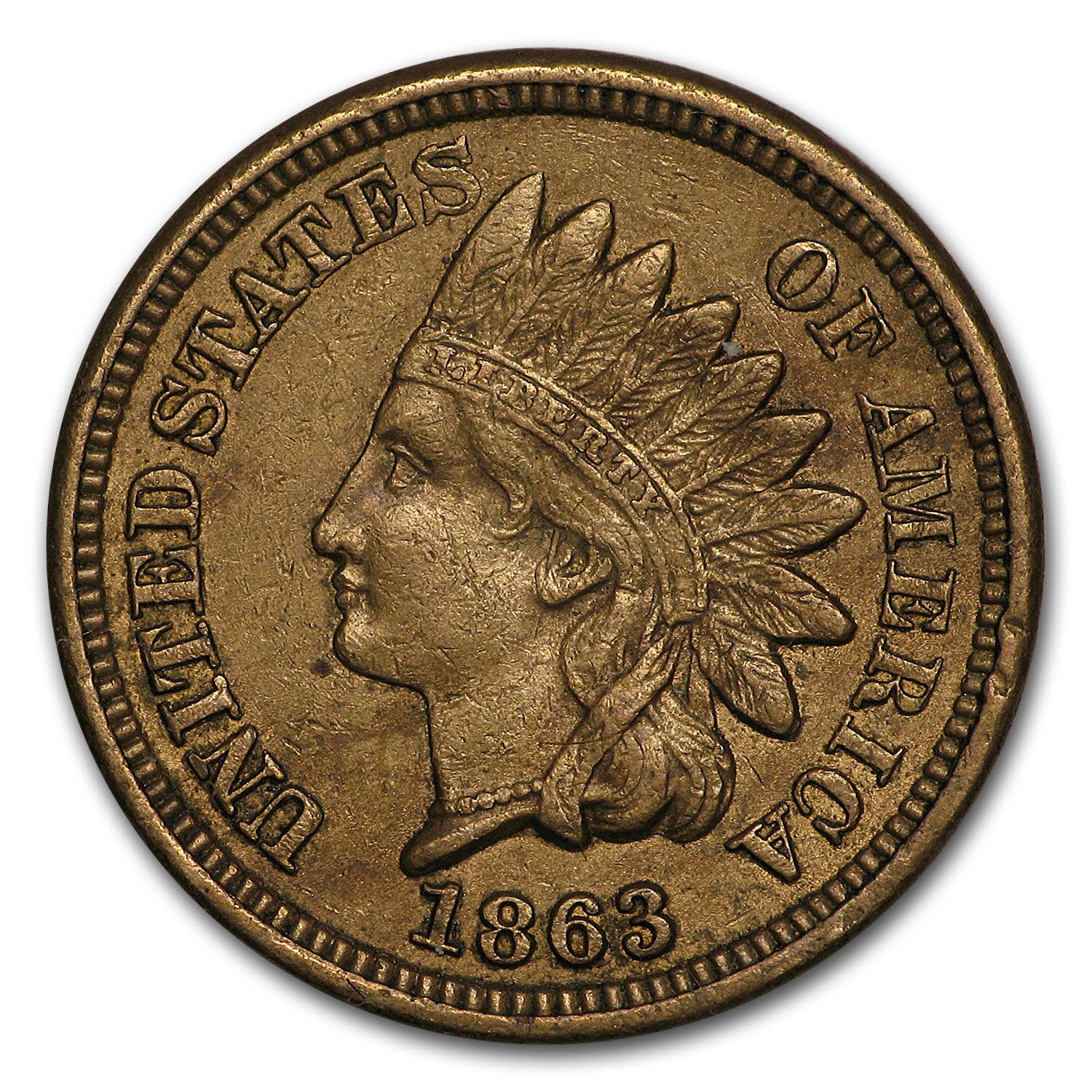 Buy 1863 Indian Head Cent XF