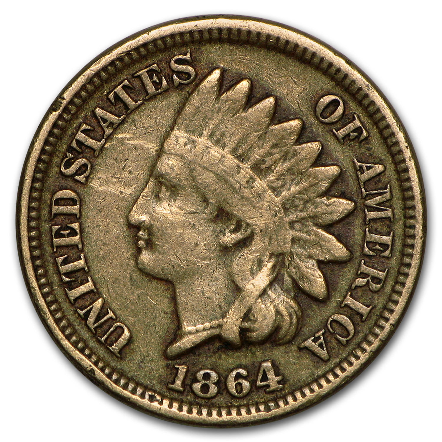 Buy 1864 Indian Head Cent Copper-Nickel Fine