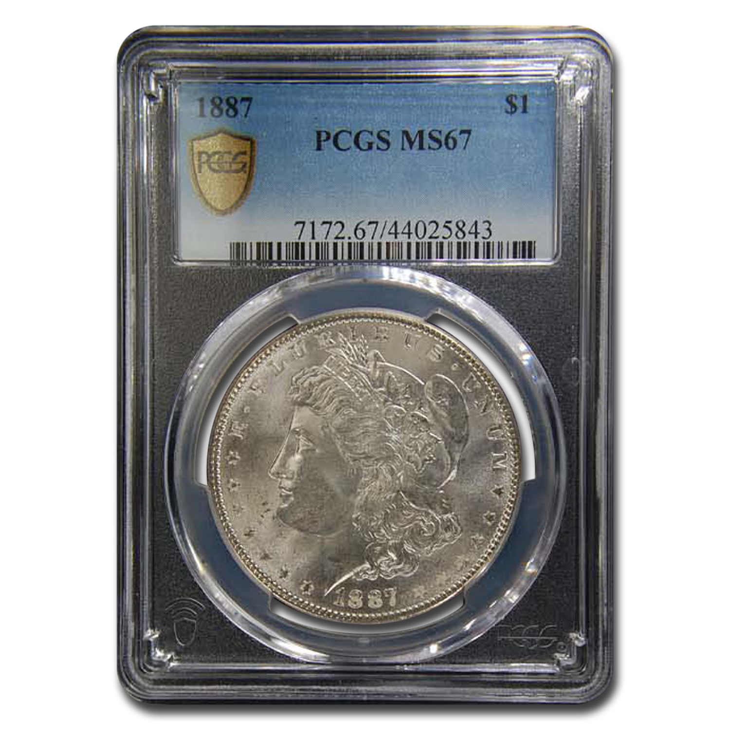 Buy 1887 Morgan Dollar MS-67 PCGS