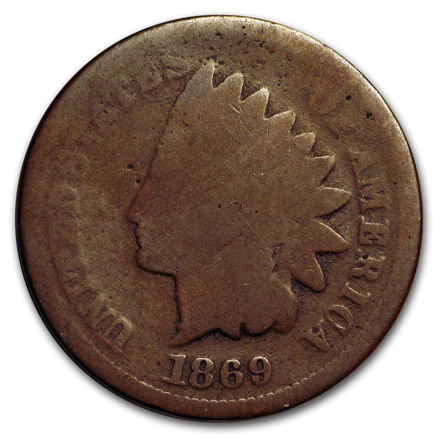 Buy 1869 Indian Head Cent AG
