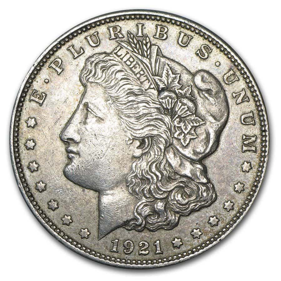 Buy 1921 P, D, or S Mint Morgan Silver Dollars VG-XF (Random)