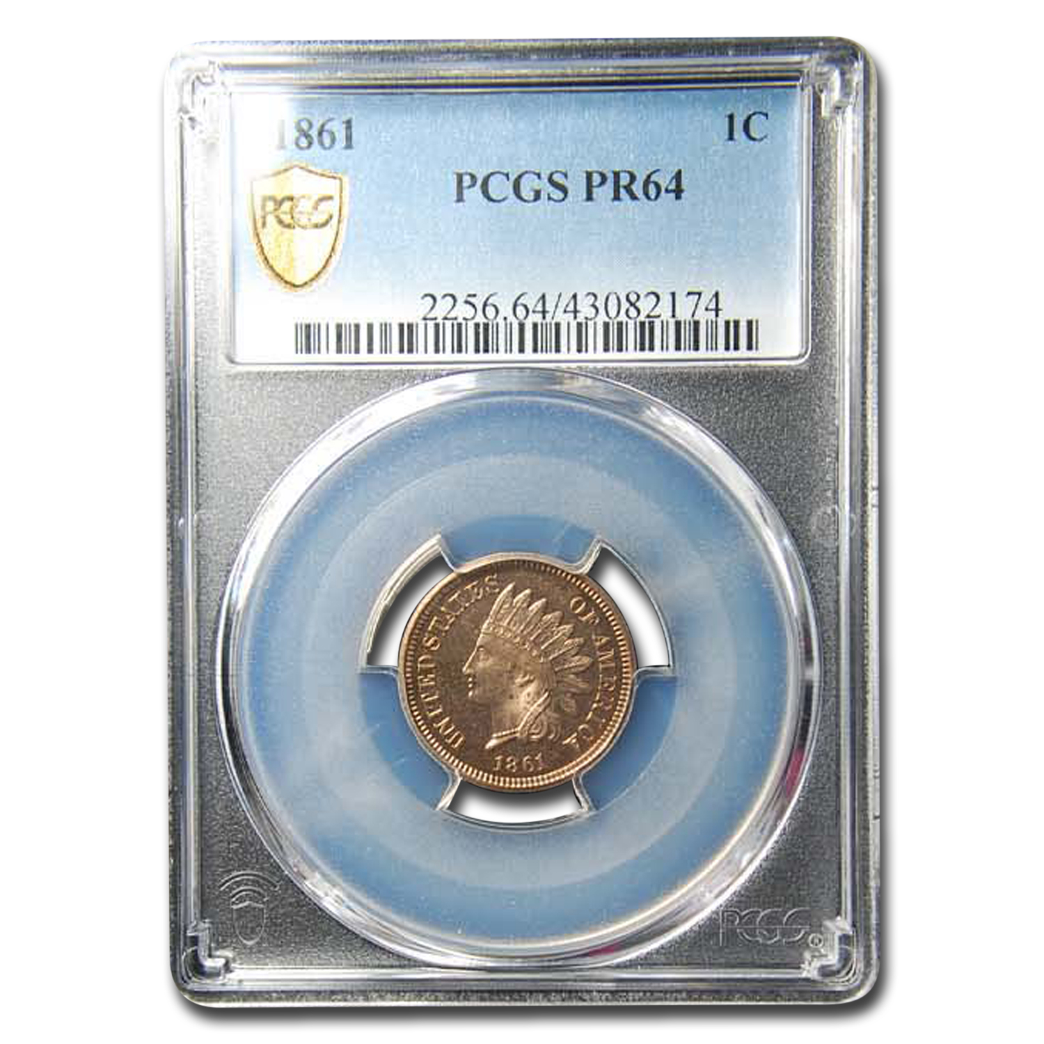 Buy 1861 Indian Head Cent PR-64 PCGS
