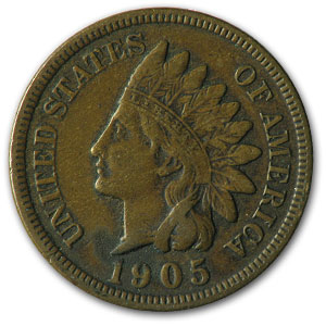 Buy 1905 Indian Head Cent VF