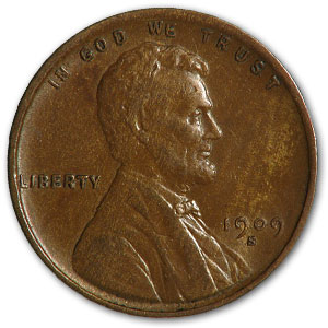 Buy 1909-S Lincoln Cent AU